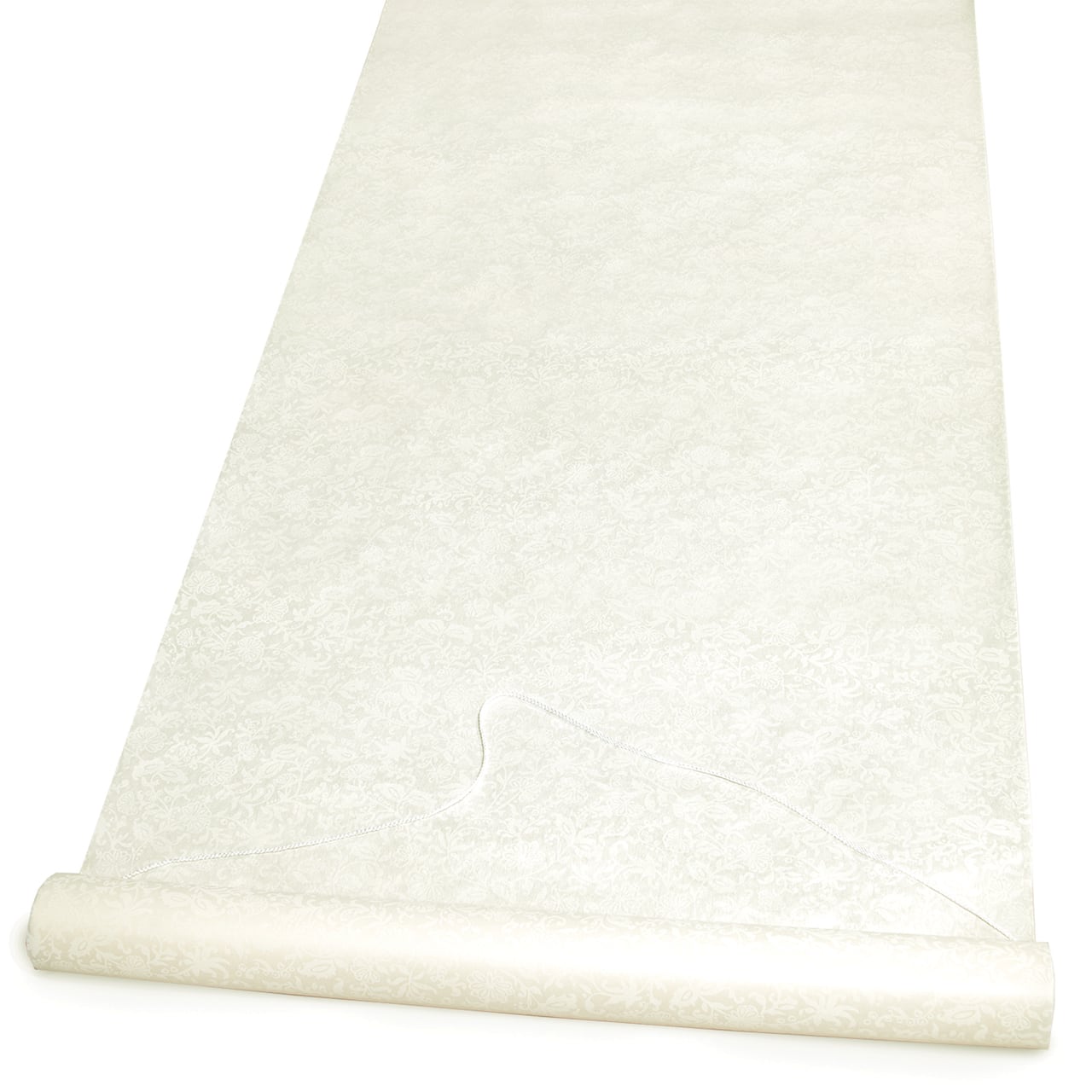 Hortense B. Hewitt Co. Floral Aisle Runner, Ivory